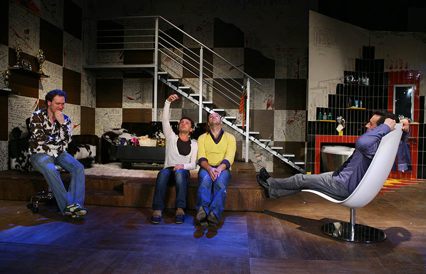 Разговоры мужчин среднего возраста